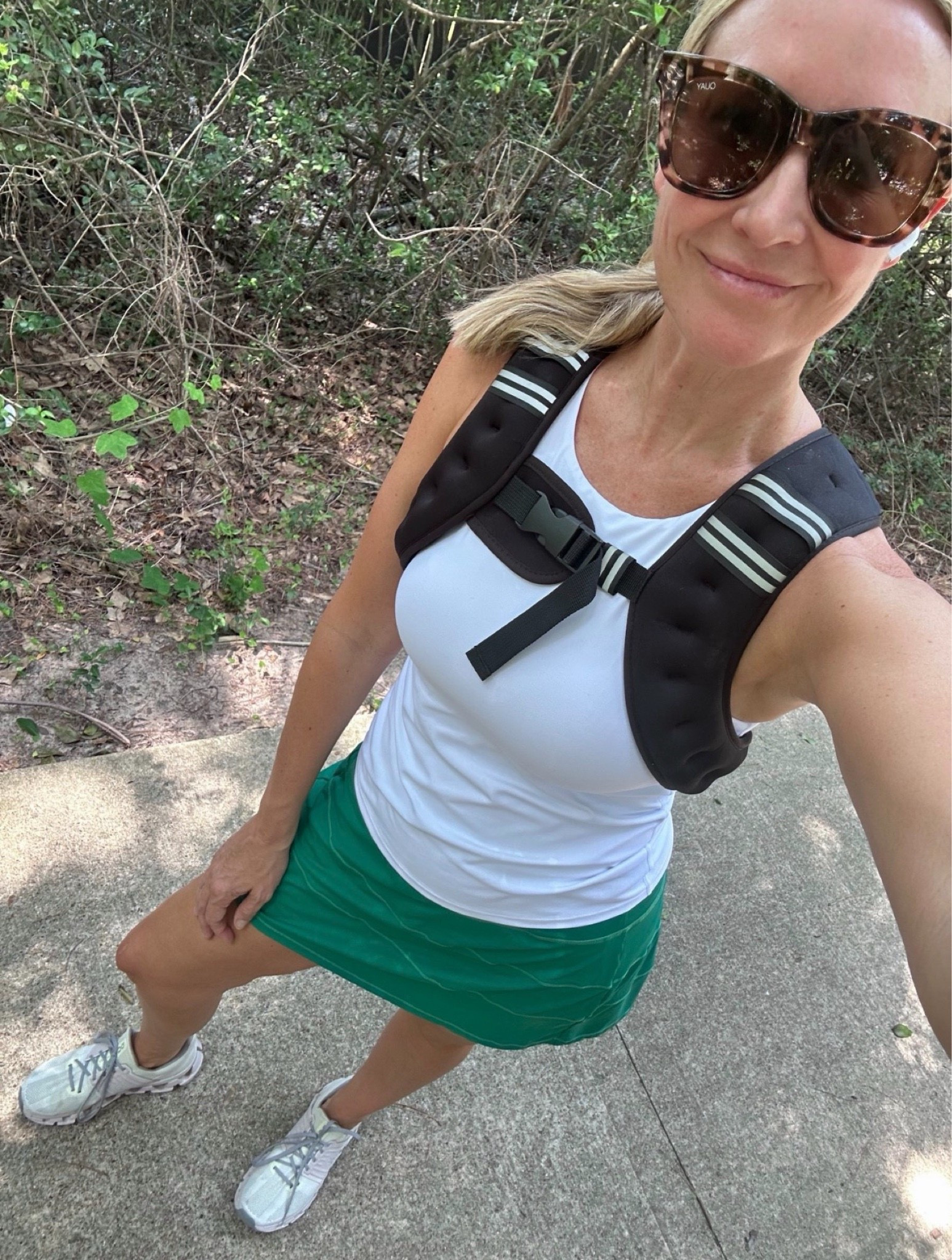 This weighted vest has been such an easy way to make my walks work a little harder without changing my whole routine. It sits close to the body, the shoulder padding keeps it comfortable, and the front buckle helps it stay put while I’m moving.

weighted vest, walking workout, fitness gear, strength training, outdoor workout, walking essentials, workout accessories, active lifestyle, women’s fitness, exercise equipment, walking gear, hauteandhumid

#LTKActive #LTKfitnessgoals #LTKdayinmylife