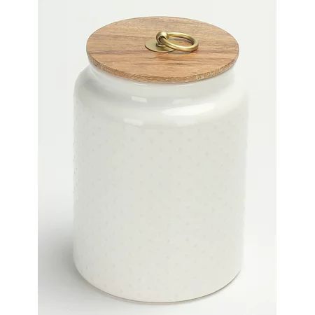 Better Homes & Gardens Ceramic Large Dot Hobnail Canister | Walmart (US)