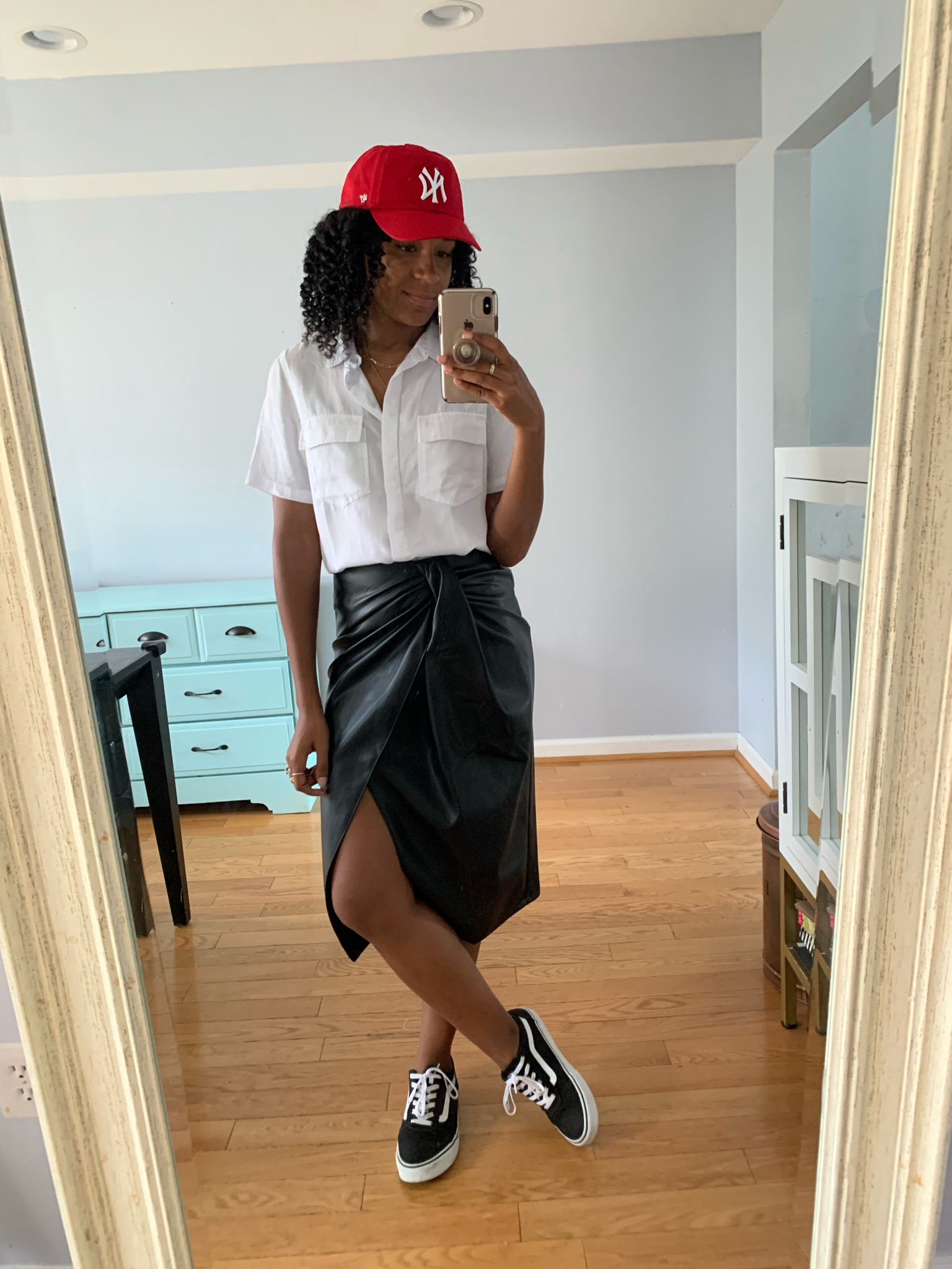  I love faux leather is the spring. It’s a perfect way to transition from the cold weather. 



 

#LTKootd #LTKSeasonal #LTKgrwm