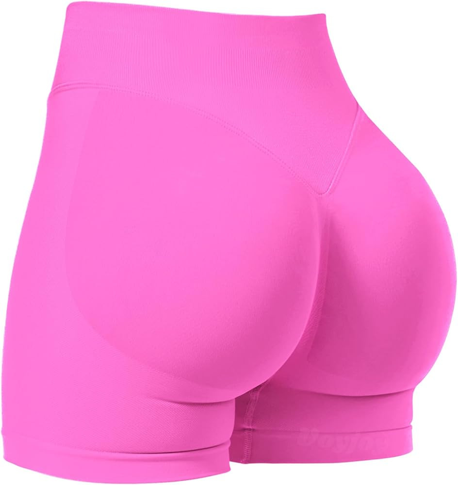 VOYJOY Women Workout Impact Shorts 2.5"/ 3.6"/ 4.5"/ 6" Scrunch Butt Lifting Gym Seamless Booty B... | Amazon (US)