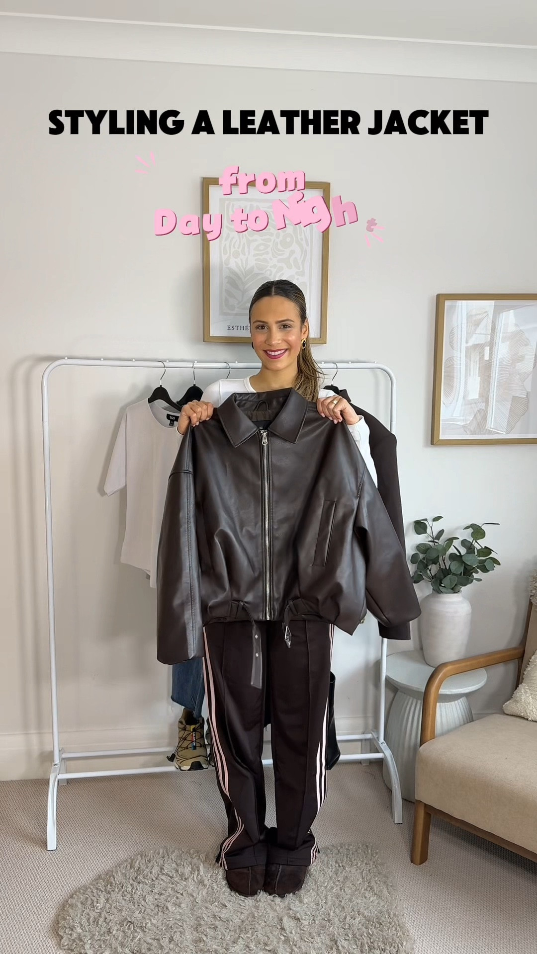 Styling a leather jacket for day and night 🫶🏽 Perfect jacket for a weekend away as you can easily dress it down or up 🤎🏙️ 

Hope this helps girls xx 
 


#LTKuk #LTKstyletip #LTKFashionMonth