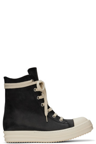 Black High Sneakers | SSENSE