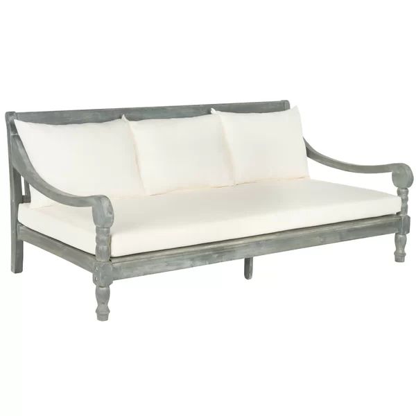 71.7'' Wide Outdoor Patio Daybed with Cushions | Wayfair North America