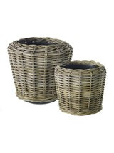 Hudson Rattan Planter | House of Jade Home