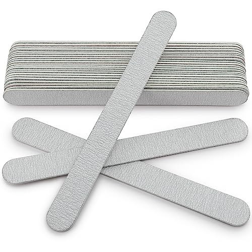 25 Pack Nail File, Emery Boards for Nails Double Sided 100/180 Professional Manicure Tool,Nail Files for Natural Nails Acrylic Nails, Nail Buffering Files | Amazon (US)
