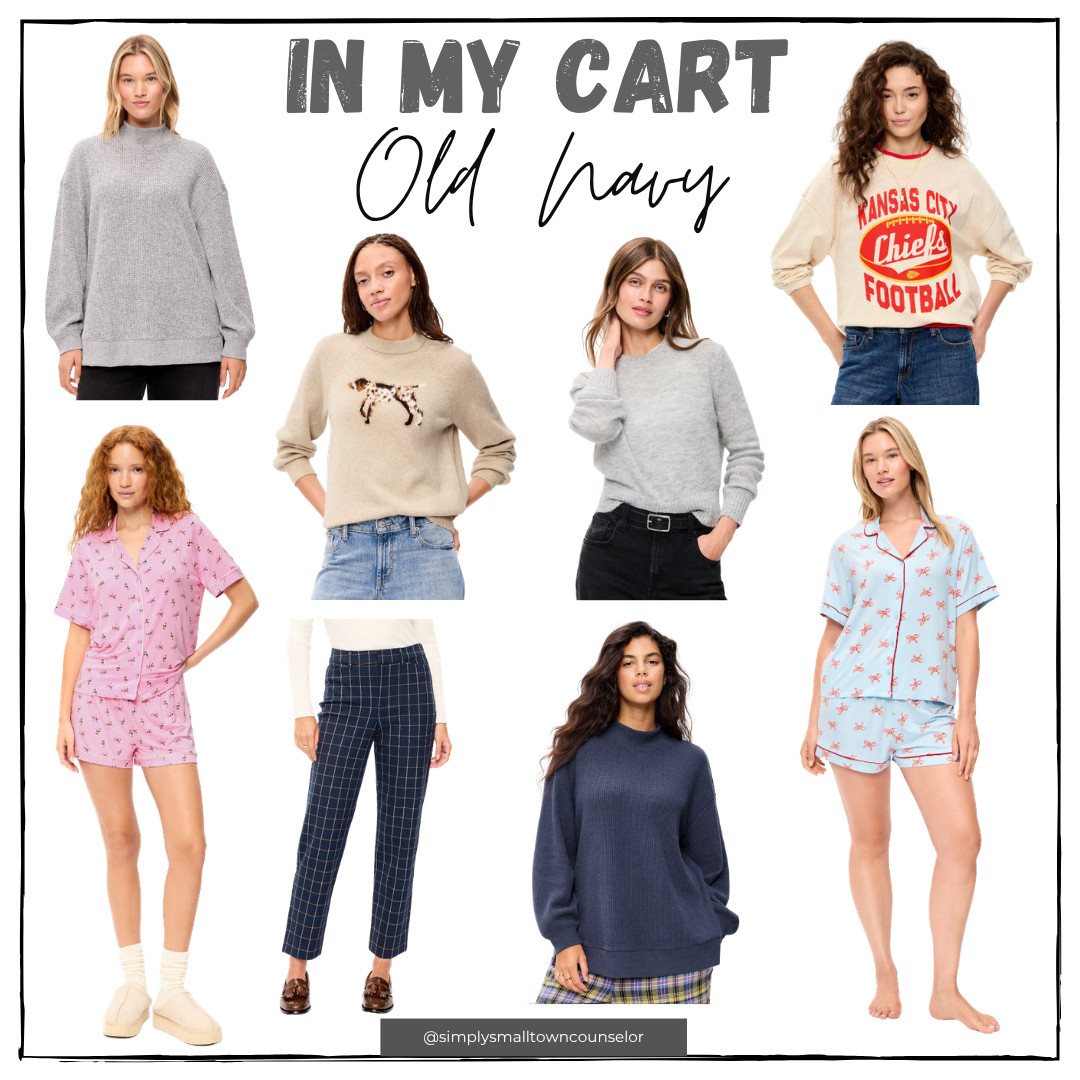 My Old Navy order! 

 #LTKMidsize