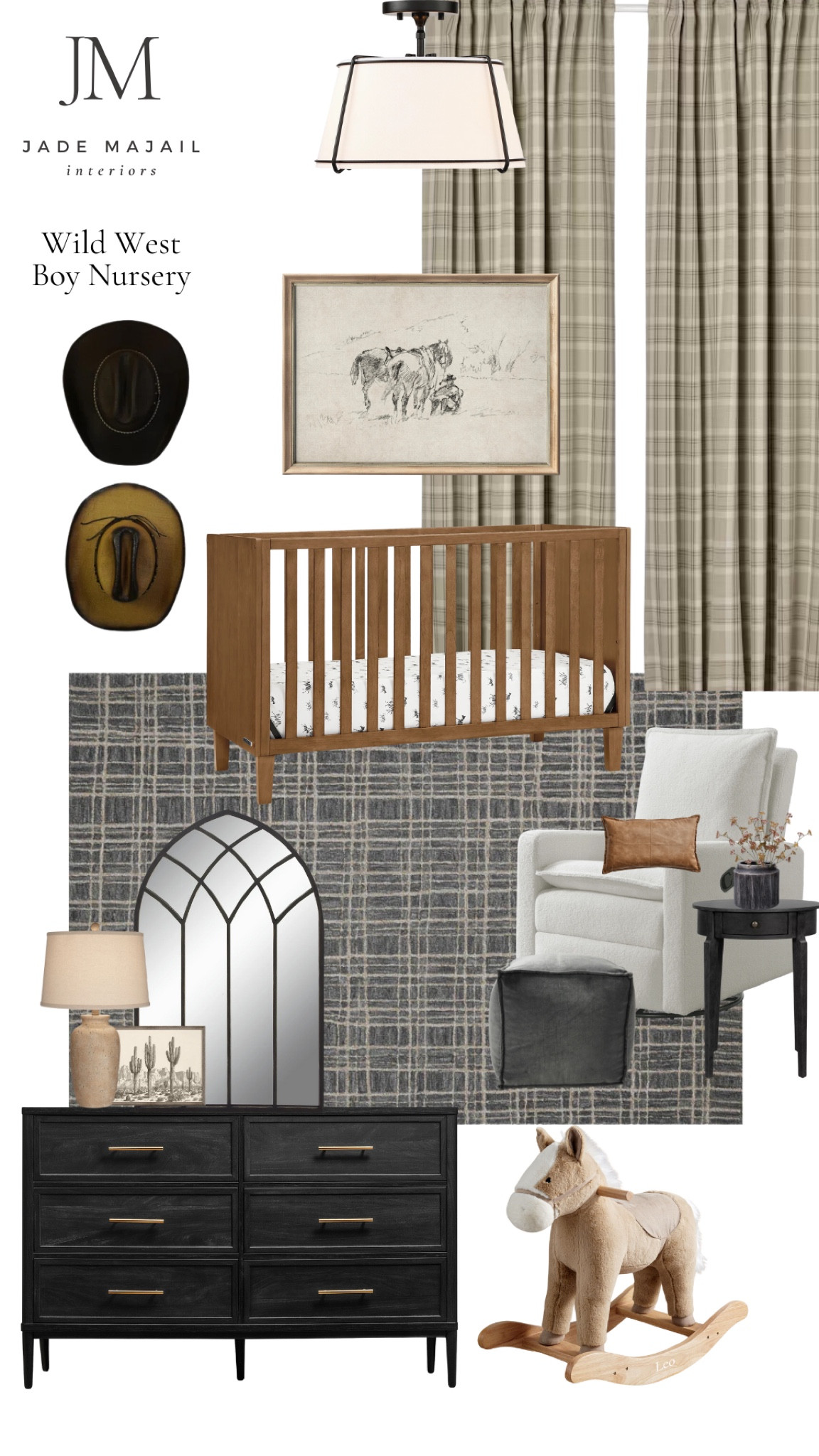 This Wild West boy nursery is SO dreamy! Better yet, it's affordable - Most items pictured are from Walmart 😍

I couldn't link the curtains, but they are IKEA HÄGGVECKMAL
Room darkening curtains, 1 pair, with heading tape/beige, 57x98 

#LTKHome #LTKBaby #LTKKids
