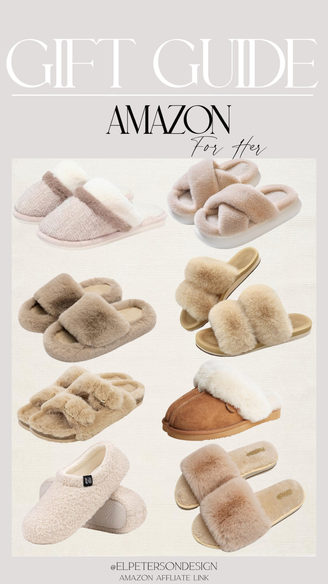 Slippers 

#LTKGiftGuide
