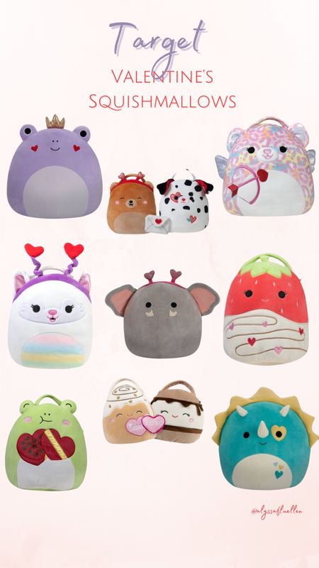 Target Valentine’s Squishmallows! So cute! ❤️











Target, Target Finds, Valentines, Valentines Day, Love 

#LTKSeasonal #LTKkids #LTKbaby