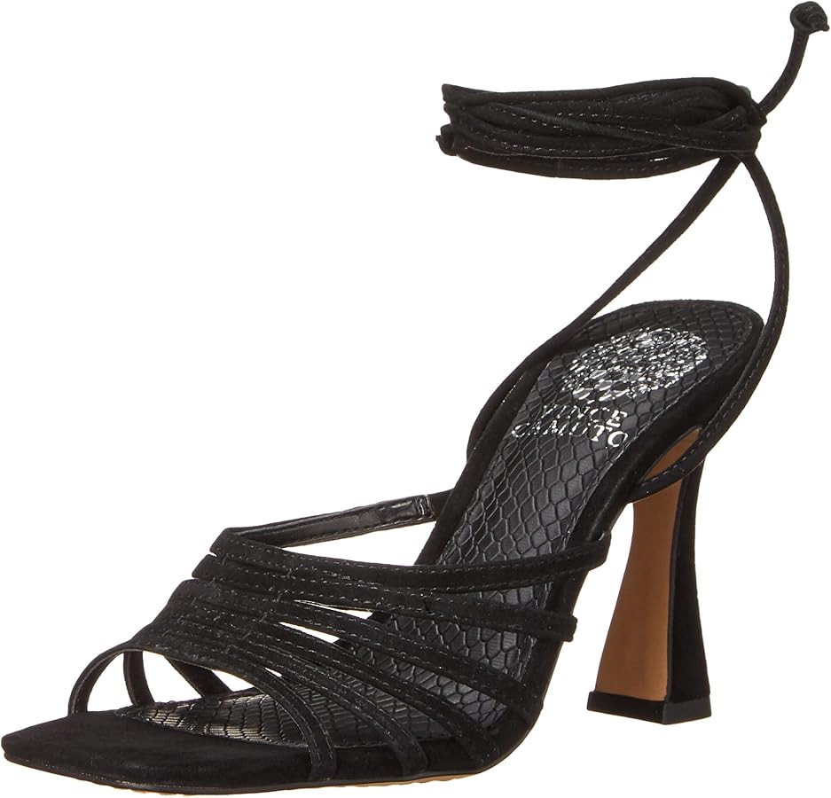Vince Camuto Women's Roselian Ankle Wrap Dress Sandal Heeled | Amazon (US)