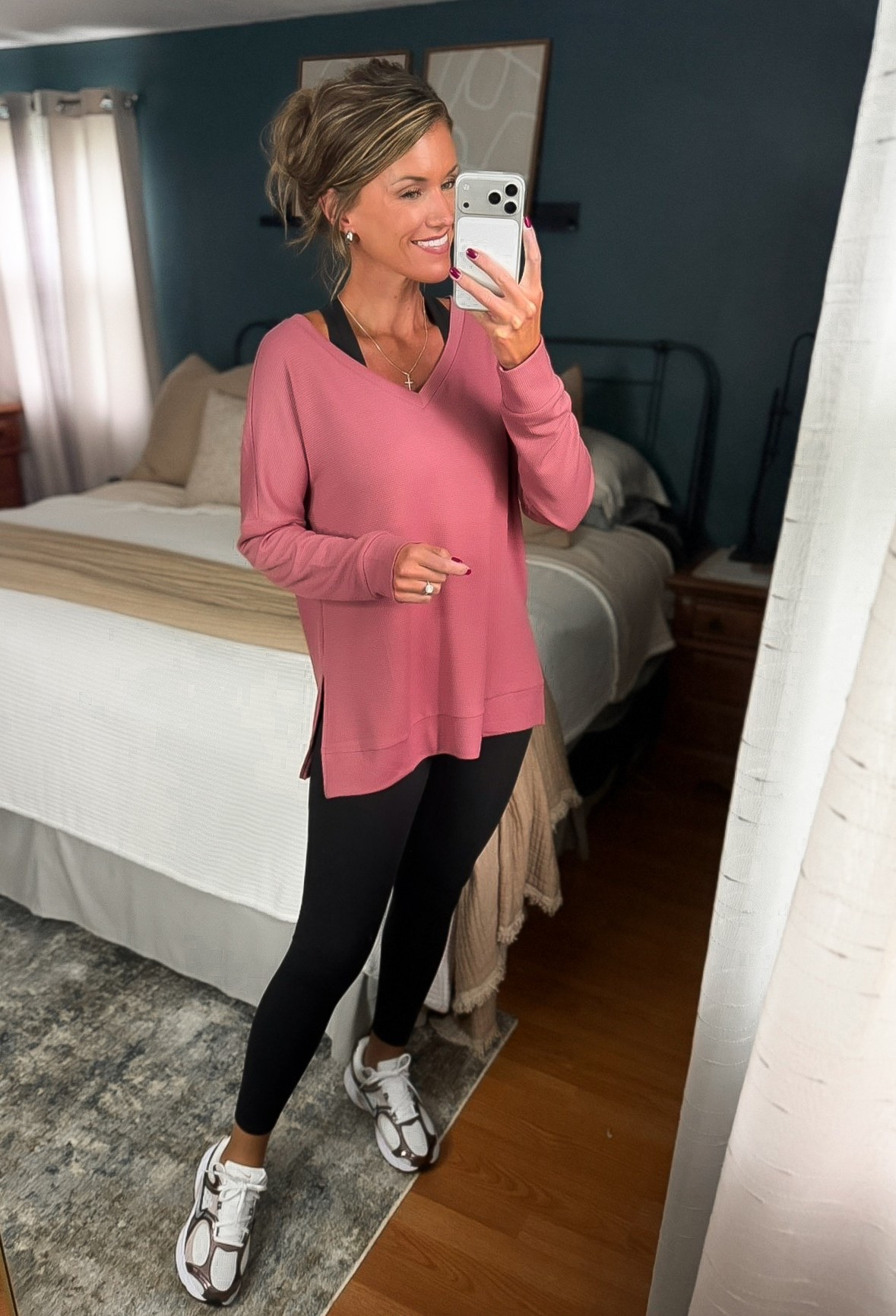 I can’t completely give up my leggings. 
Amazon pullover on sale. Down to $19.99. 
Wearing medium

#LTKOver40 #LTKSeasonal #LTKSaleAlert
