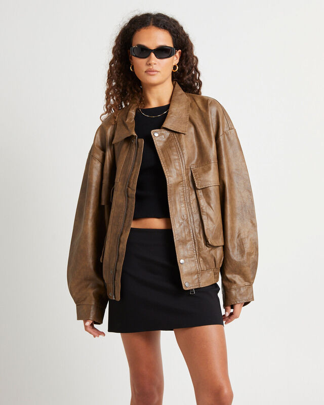 Jen Oversized Patch Pocket Jacket | General Pants