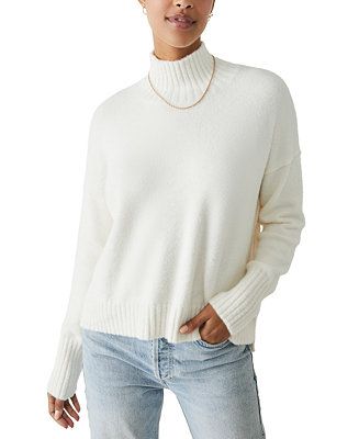 Free People Women's Vancouver Turtleneck Sweater & Reviews - Sweaters - Women - Macy's | Macys (US)
