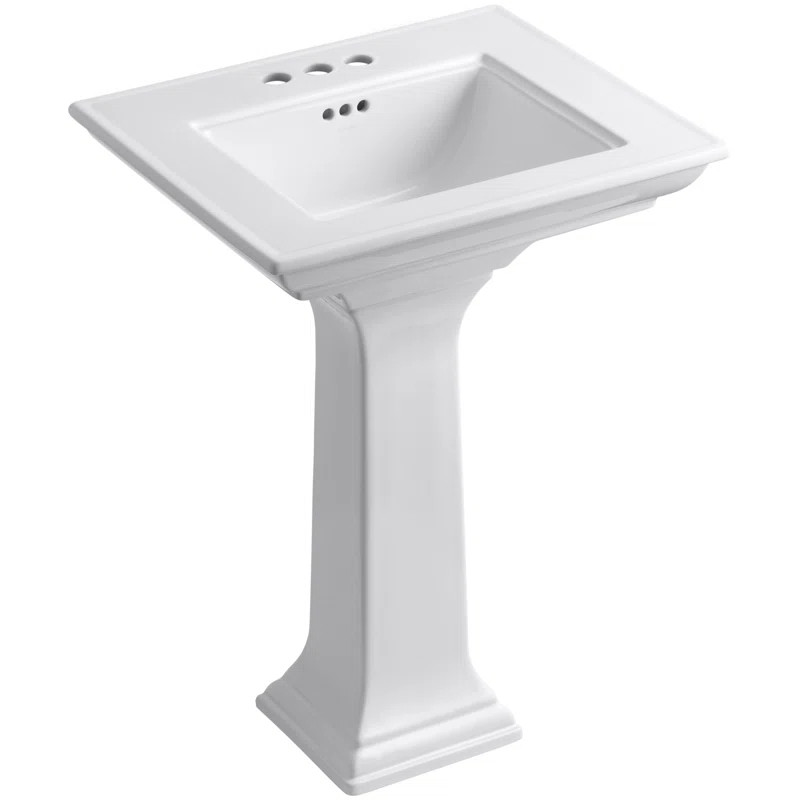Memoirs® Stately Pedestal Bathroom Sink with Faucet Holes | Wayfair North America