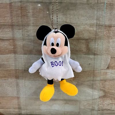 Tokyo Disney Resort 2017 Mickey Mouse Ghost Boo Halloween Doll Badge Keychain  | eBay | eBay US