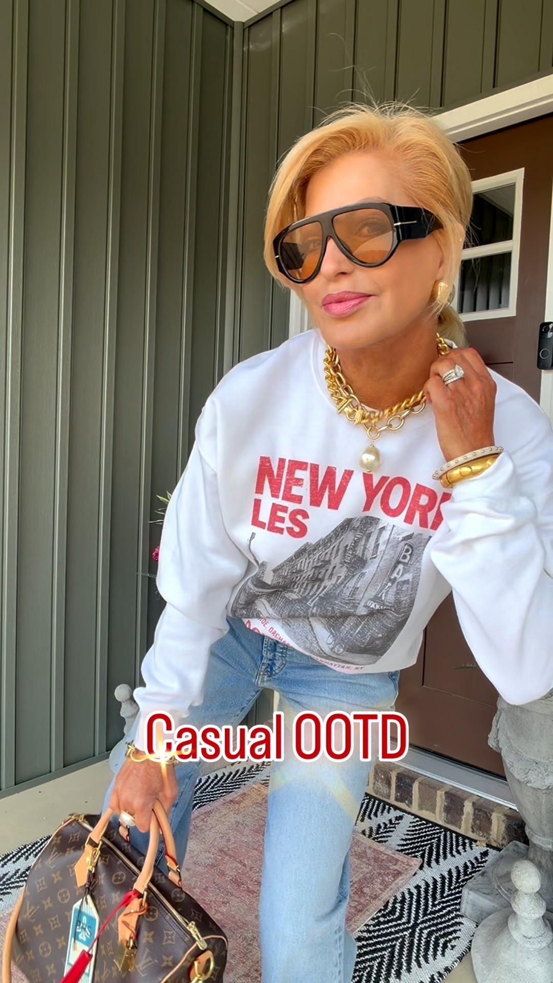 My sweatshirt is a great deal & im wearing a s/m.  My new jeans I picked up when Jane & I were shopping are a great find.  I’ve been searching for clean light wash denim & I’m wearing a med 

#LTKdayinmylife #LTKgrwm #LTKOver40