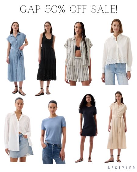 Gap is having a 50% off sale! Here are some of my favorites for spring from the sale! Spring outfit ideas from Gap, spring style 

#LTKsalealert #LTKstyletip #LTKfindsunder100