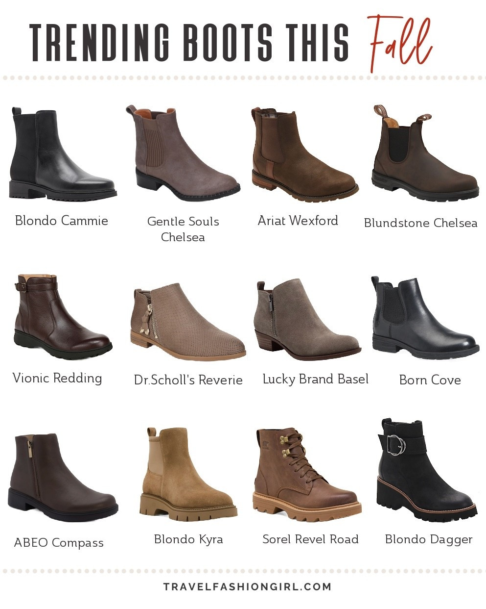 Now that fall is officially here 🍁, boots are at the top of everyone’s shopping list. 🛍️ Here are the classic ankle boots everyone in our community is loving so far this season! 👢 Which style have earned a place in your travel wardrobe? 🧳

#ComfyTravelShoes #FallOutfitsWomen #FallShoes #AnkleBoots #StylishBoots #FallFashion #FallBoots #AutumnStyle #ShoeCrush