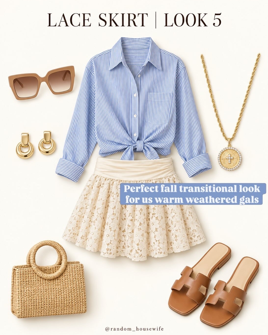 Lace Skirt Styling - looks 6-8

#LTKdayinmylife #LTKootd #LTKSeasonal