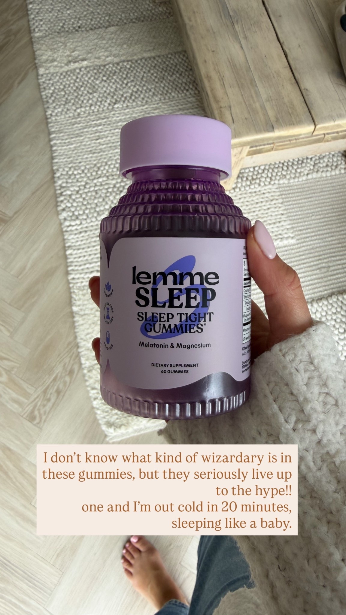 I don’t know what magic is in these gummies, but they seriously live up to the hype~one and I’m out cold in 20 minutes, sleeping like a baby.


Gomez healthcare vitamins, daily vitamins Kourtney Kardashian vitamins let me sleep sleeping Gummie health and fitness Gummies

#LTKbeauty