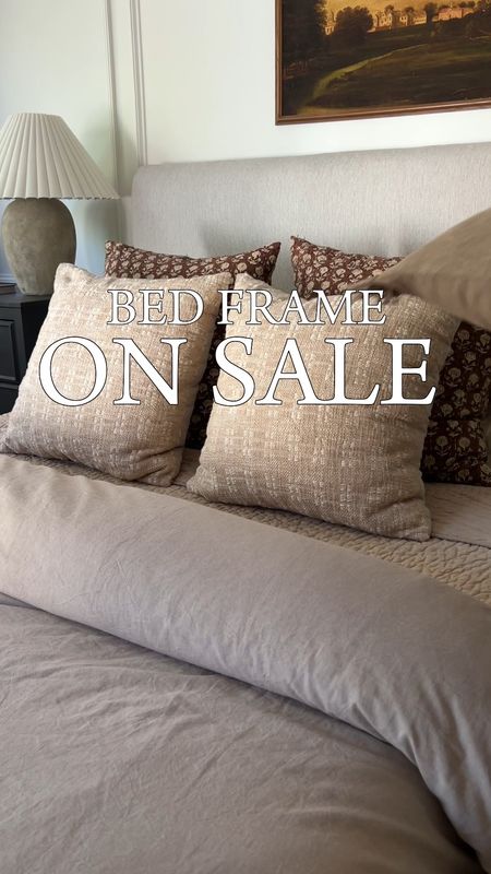 Bed frame on sale! 

#LTKstyletip #LTKhome #LTKVideo