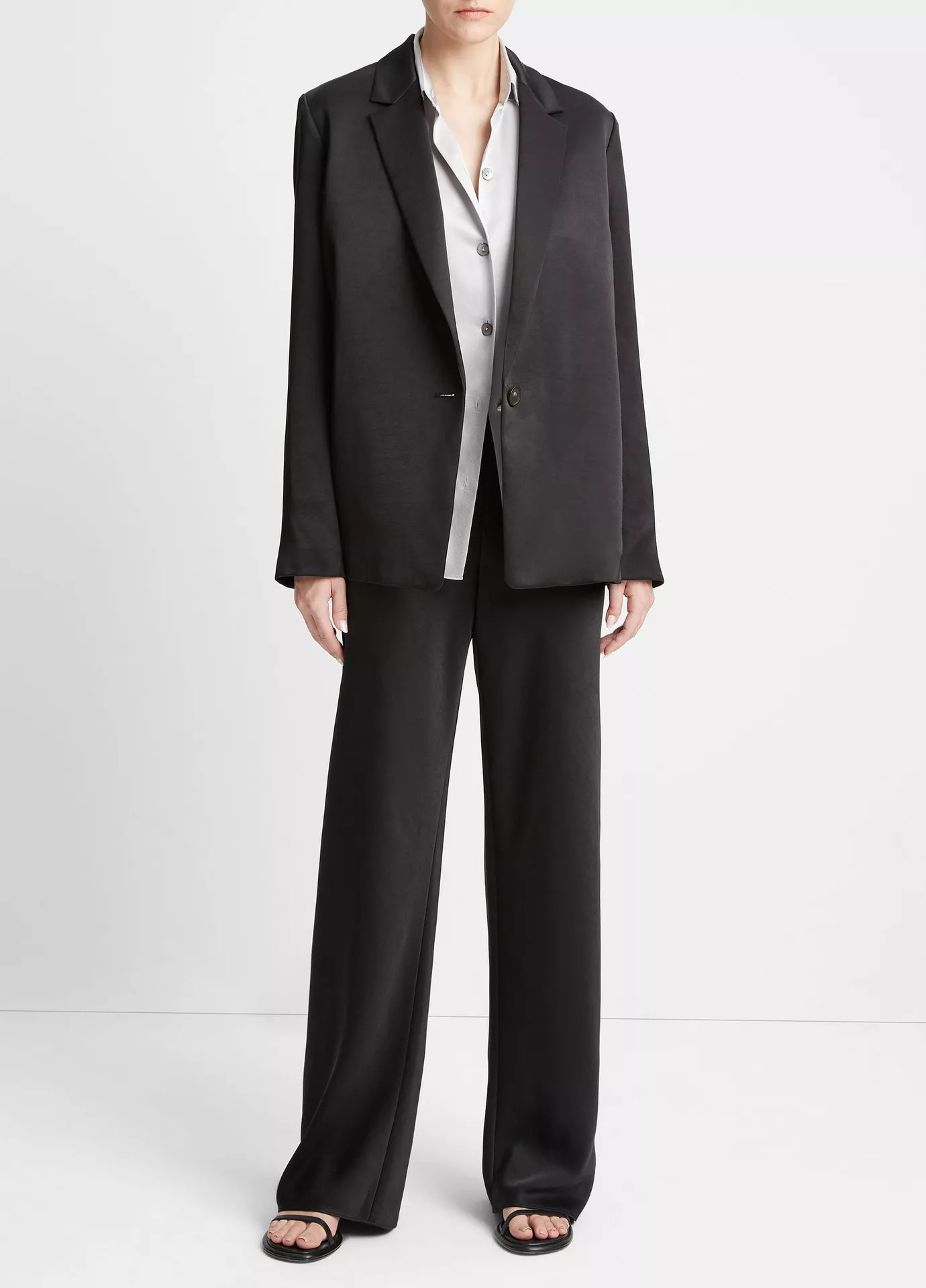 Fluid Satin Blazer | Vince LLC