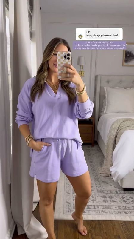 The cutest lounge set from old
Navy!! Love the size range and that it
Comes in short regular & petite! This is bump friendly too! 

I have a medium/regular 



#LTKVideo #LTKbump #LTKsalealert