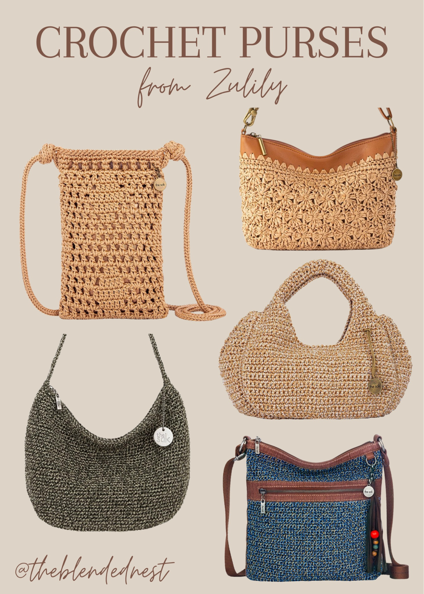 The cutest crochet purses from zulily!!

#LTKitbag #LTKstyletip #LTKsalealert