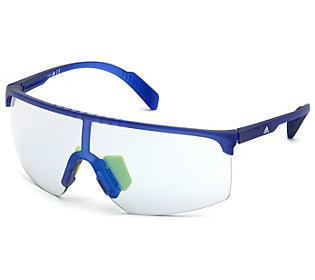Adidas Women's Blue Shield Sunglasses | QVC