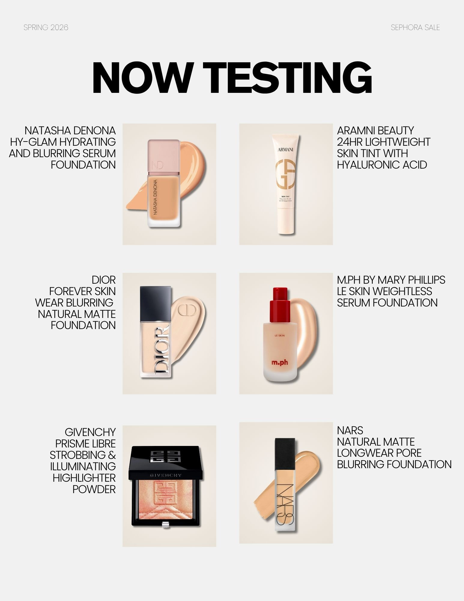 sephora beauty sale, new products, new beauty on sale, foundation sale, highlighter, grwm, favorite makeup, mature skin 

 #LTKgrwm #LTKSaleAlert #LTKBeauty