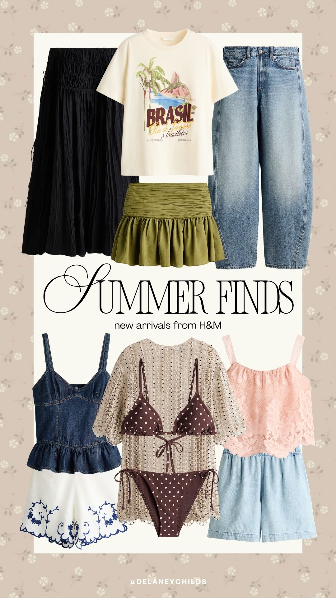 New summer finds from H&M 

 #LTKdayinmylife #LTKgrwm #LTKootd
