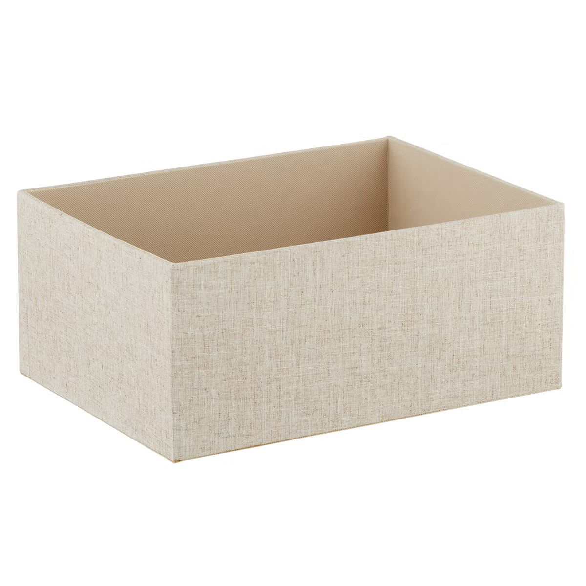 Cambridge Storage Bin Linen | The Container Store