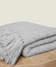 Alpaca Basketweave Throw | Jenni Kayne