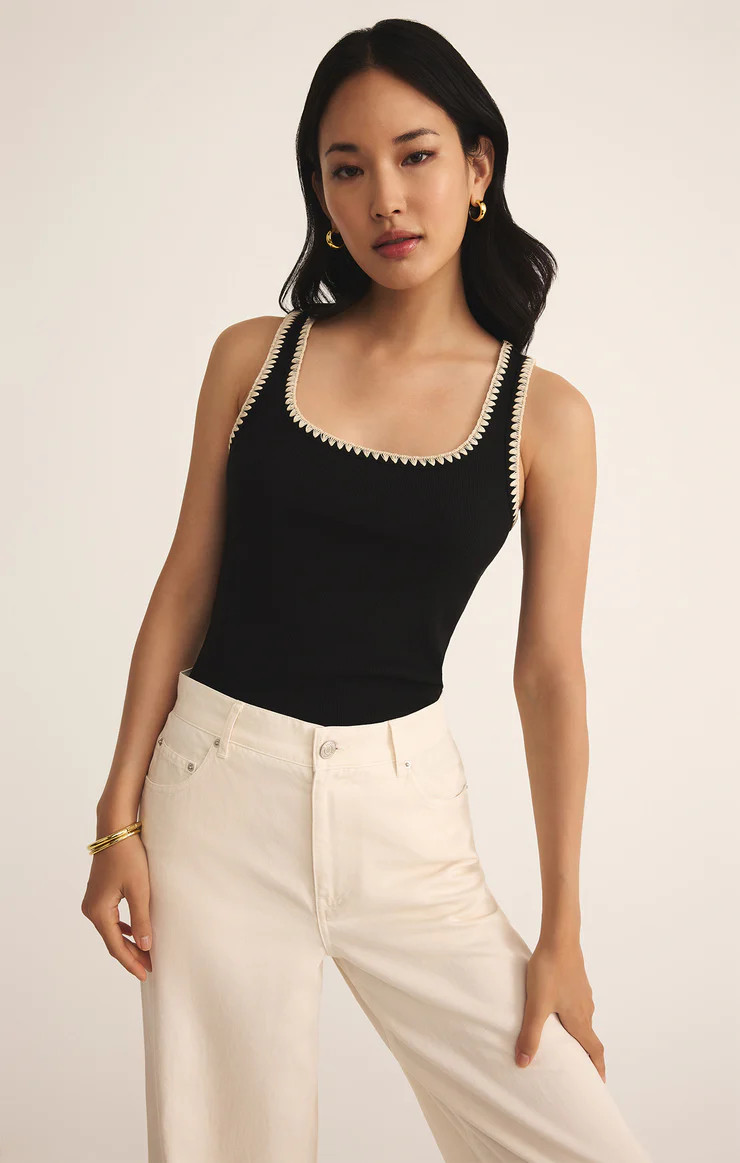 Jaidynn Whipstitch Rib Tank | Z Supply