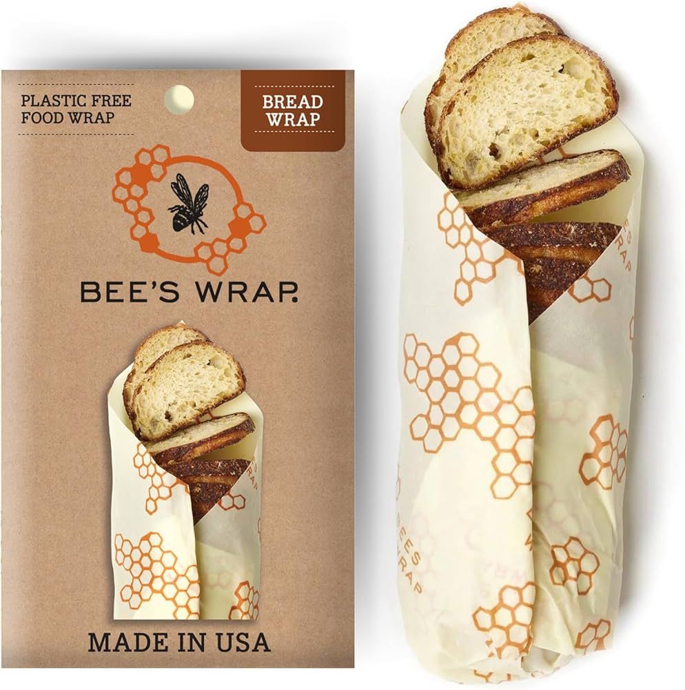 Bee's Wrap Reusable Beeswax Food Wraps Made in the USA, Eco Friendly Beeswax Wraps for Food, Sust... | Amazon (US)