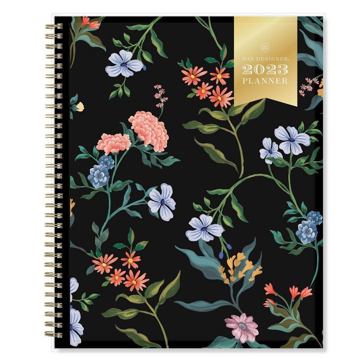 2023 Planner Weekly/Monthly 8.5&#34;x11&#34; Twilight Floral - Day Designer | Target