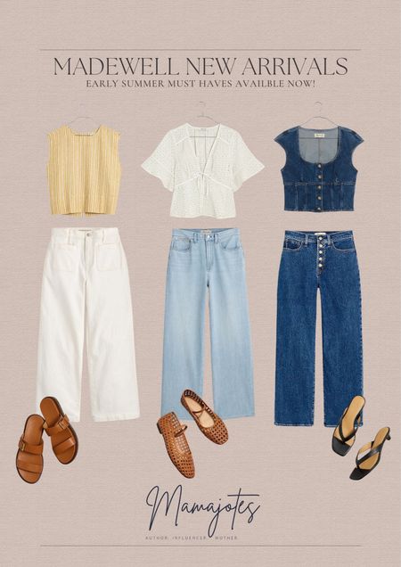 Summer is just around the corner! I am so excited to share my favorites from Madewell’s new arrivals! 

Flowy tops, going-out sandals, linen blouse, and the best fitting jeans! 

Check them out now! ☀️

#LTKstyletip #LTKSeasonal #LTKfindsunder100