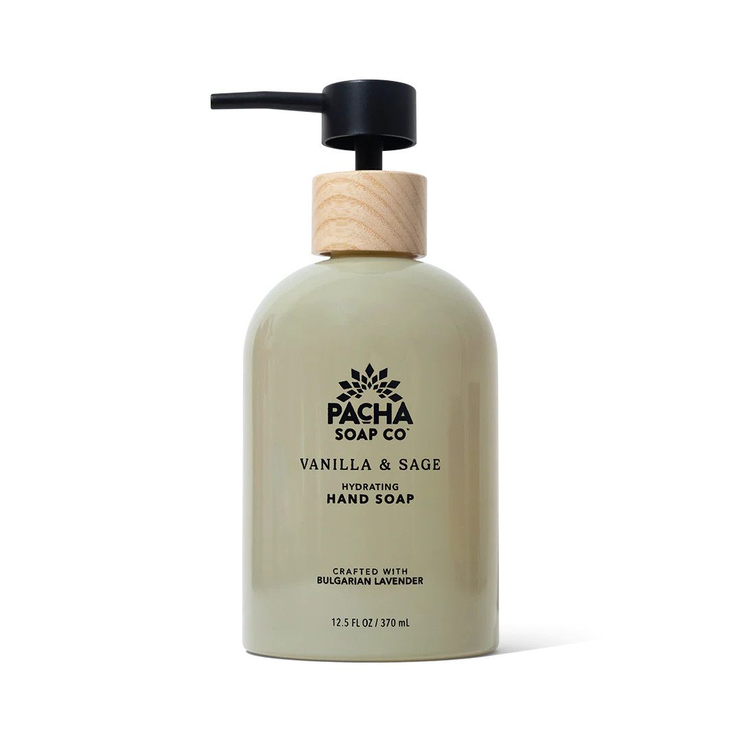 Vanilla & Sage Hand Soap | Pacha Soap Co.