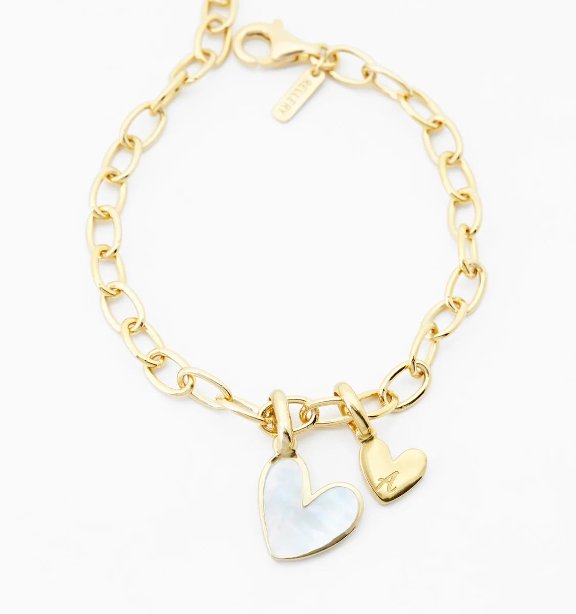 Heart Bracelet With Mother of Pearl | Rellery