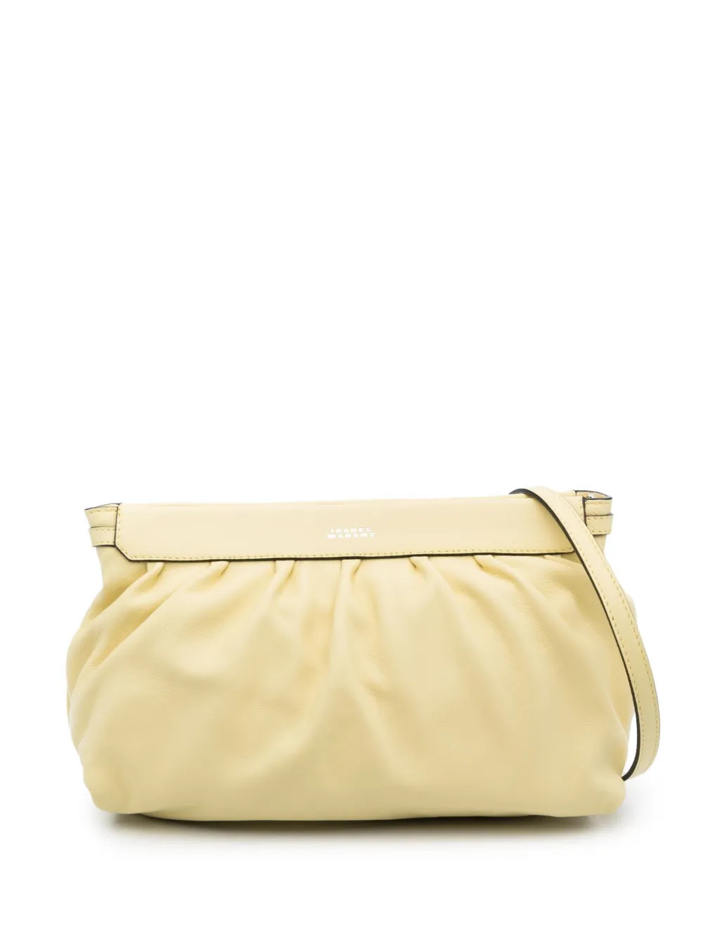 ISABEL MARANT Medium Luz Clutch Bag | Yellow | FARFETCH | Farfetch Global
