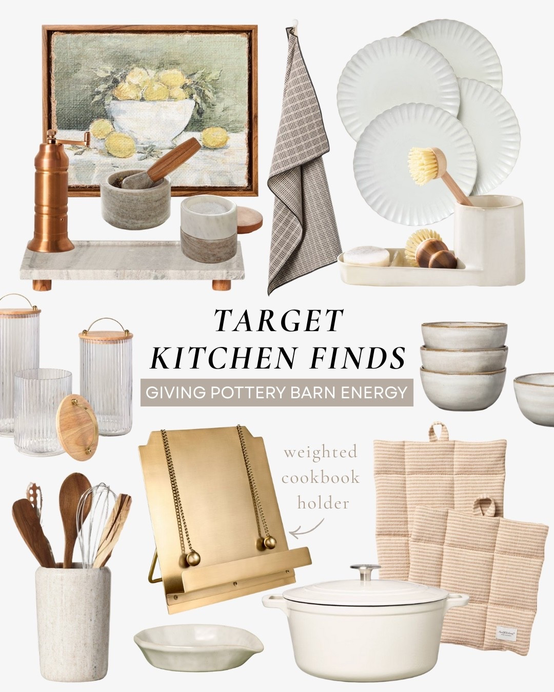 Target Kitchen Finds that are giving pottery barn energy 

#LTKHome #LTKFindsUnder50 #LTKSaleAlert