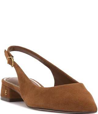 Valiey Suede Slingback Pumps | Dillard's
