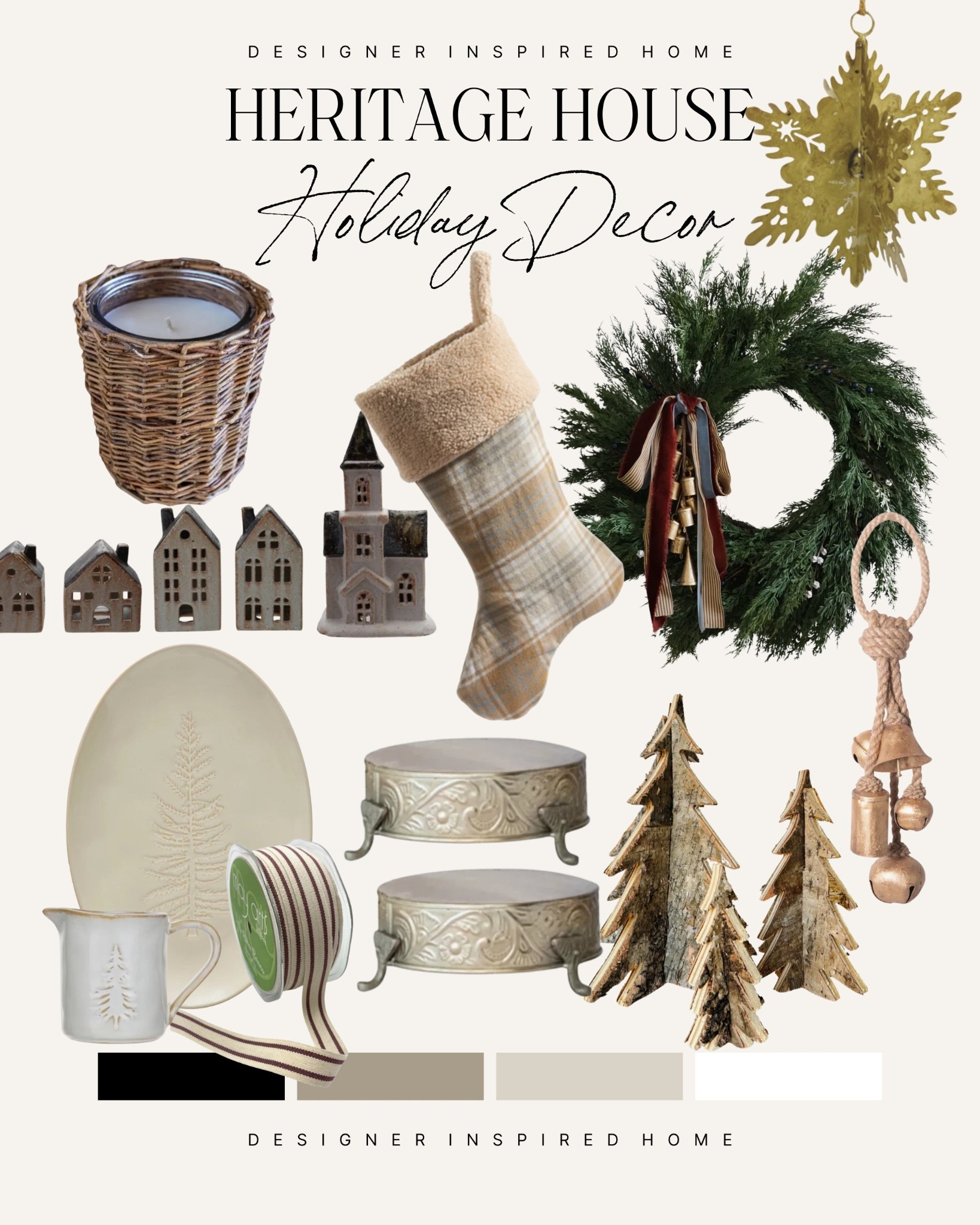 Heritage House holiday decor in stock! 

#LTKFindsUnder50 #LTKHoliday #LTKHome
