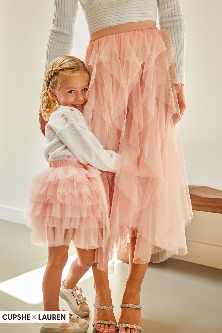 Toddler Girls Tiered Flounce Tulle Skirt | Cupshe US