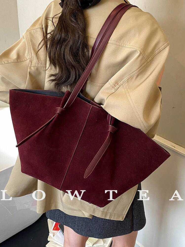 Color: Burgundy | SHEIN