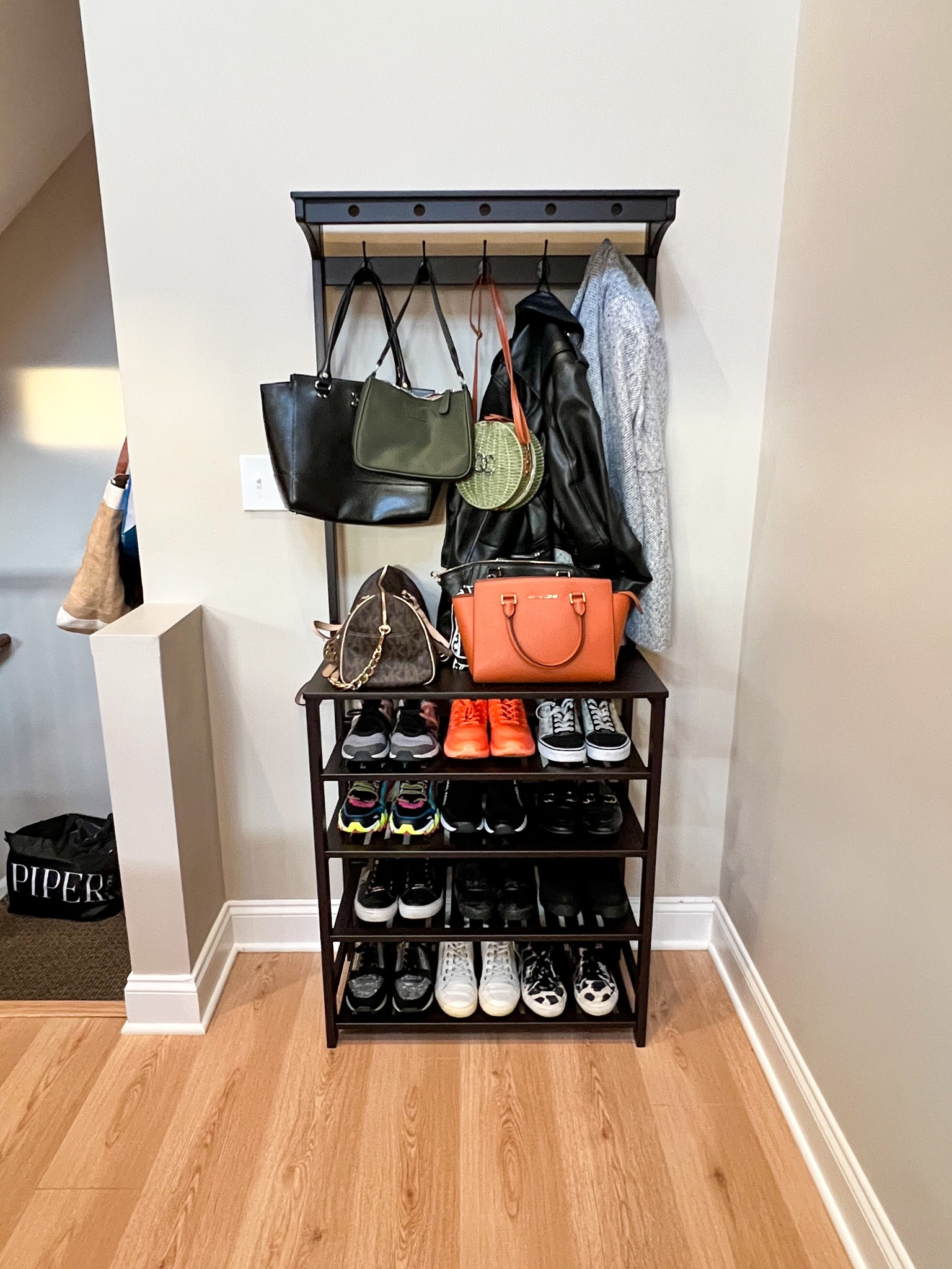 Amazon Tiered Shoe & Coat Rack for Entryway 

#amazon #amazonfinds 

#LTKhome #LTKunder100