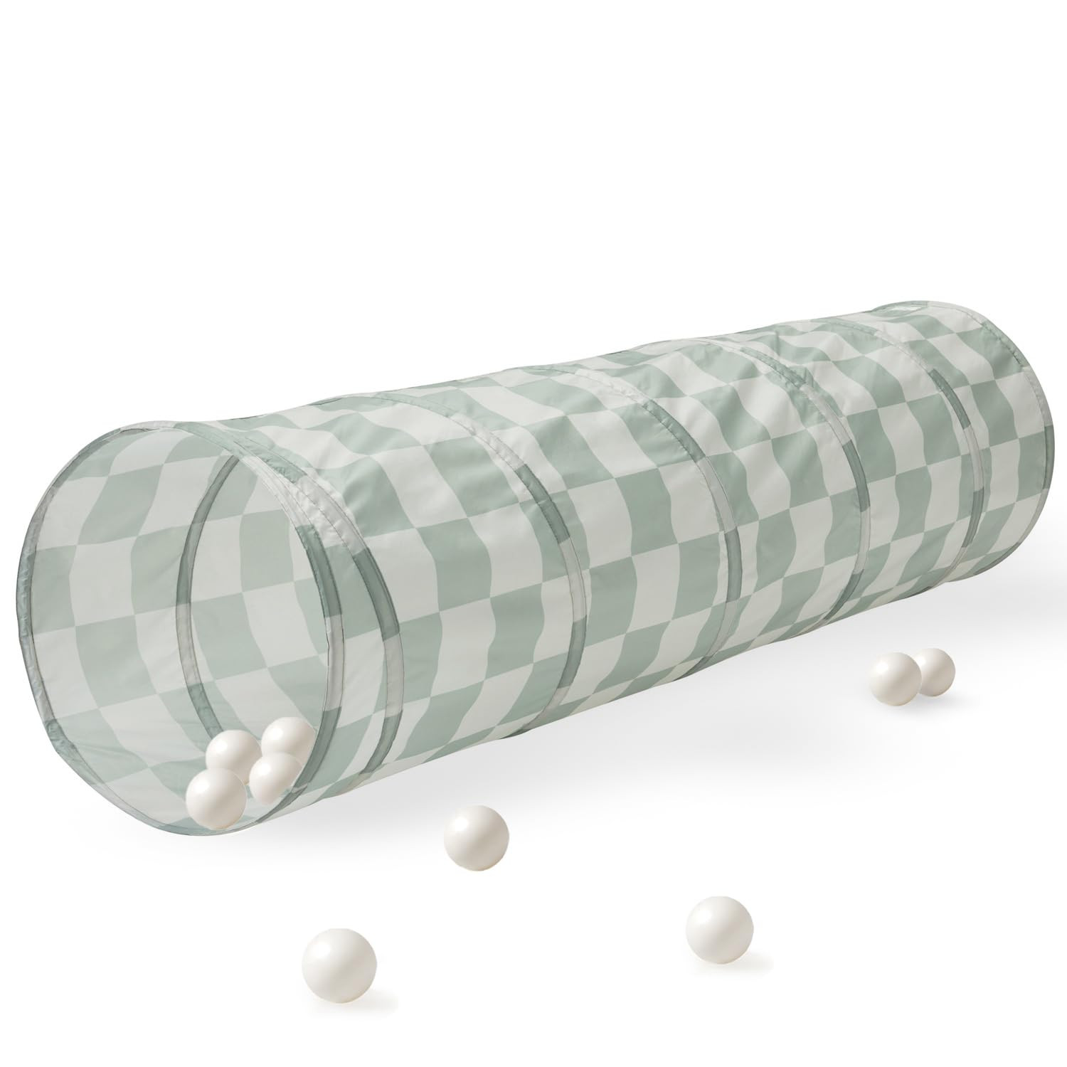 3 Sprouts Kids Play Tunnel – Recycled Fabric Pop Up Collapsible Tunnels - Crawling Foldable Tun... | Amazon (UK)