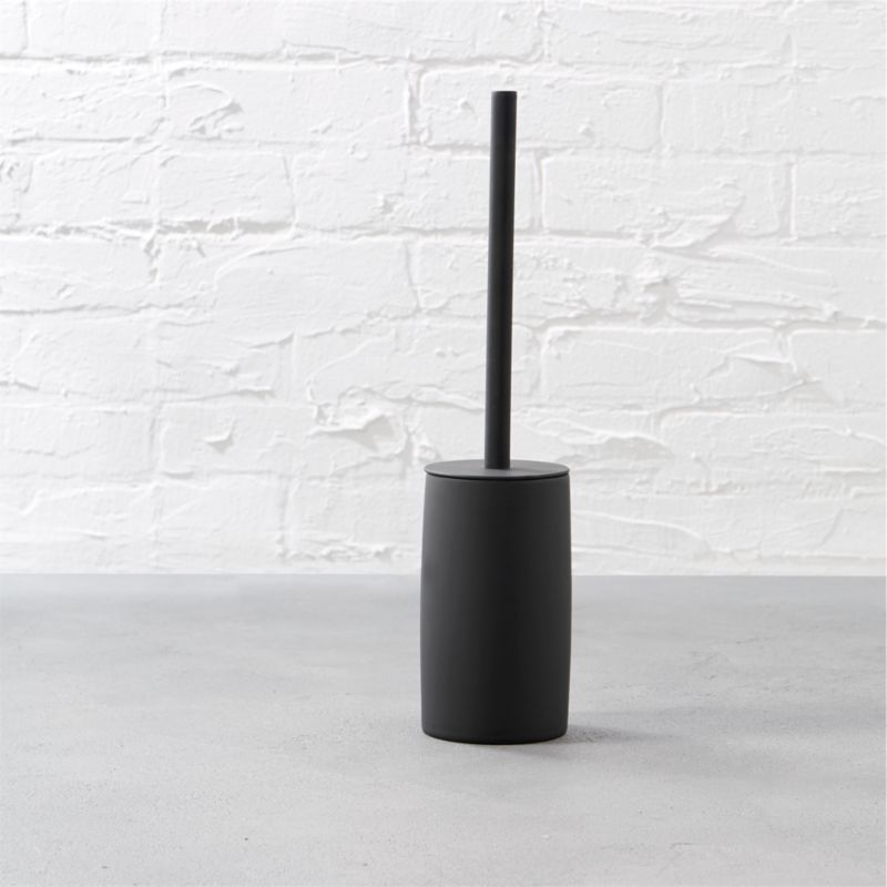 Rubber Coated Black Toilet Brush + Reviews | CB2 | CB2