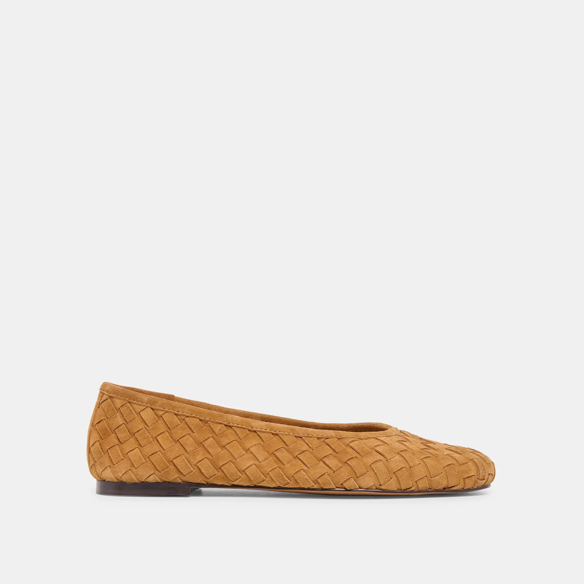 Koy Ballet Flats Tan Suede | DolceVita.com