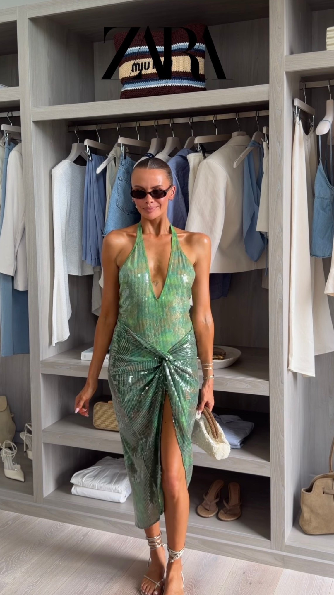 I’m wearing a size S in the swimsuit and sarong 💚

#LTKuk #LTKsummer #LTKeurope